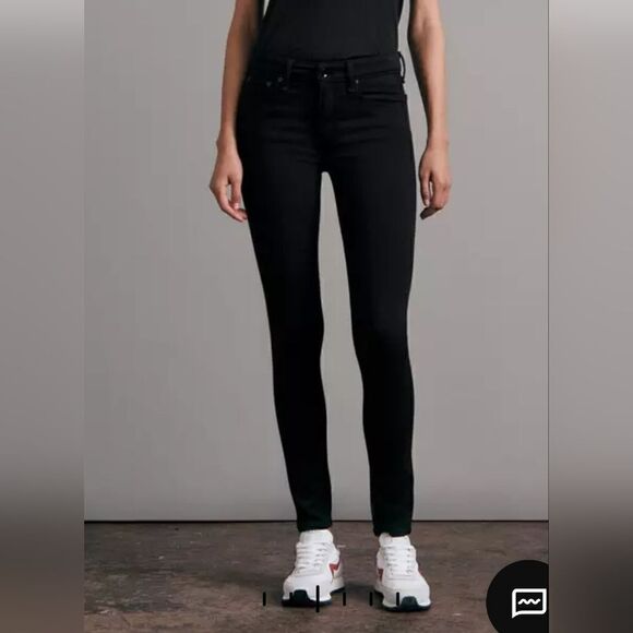 Rag and bone black jean leggings - Picture 1 of 12